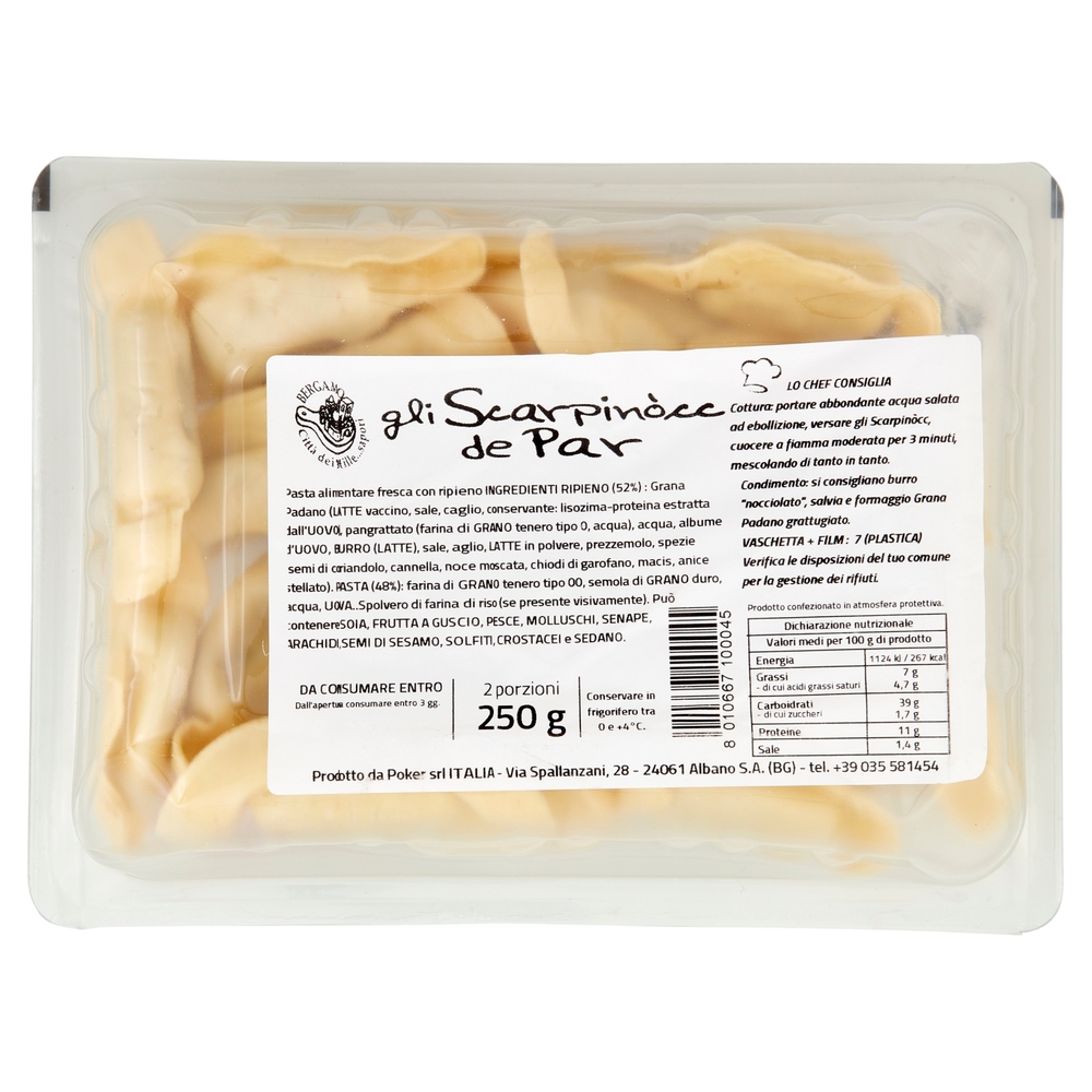 Gli Scarpinòcc De Par, 250 g